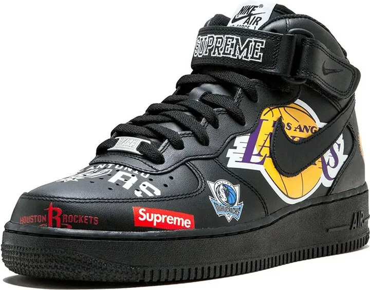 x Supreme x NBA Air Force 1 Mid '07 sneakers - Image 4