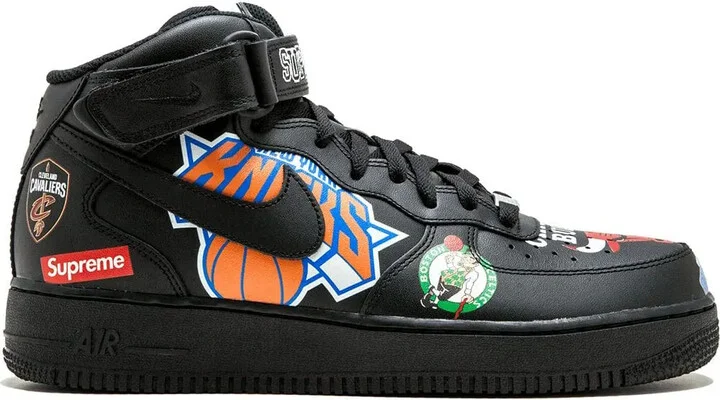 x Supreme x NBA Air Force 1 Mid '07 sneakers