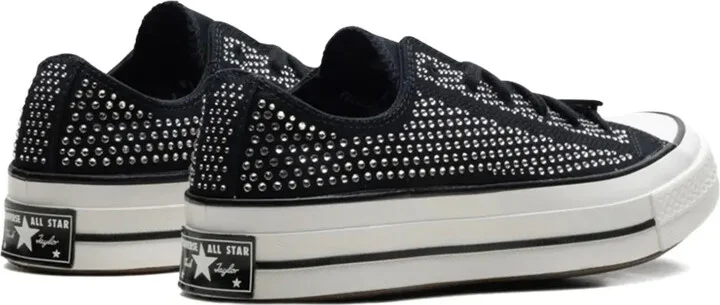 x Swarovski Chuck 70 "Black/Vintage White/Egret" sneakers - Image 3