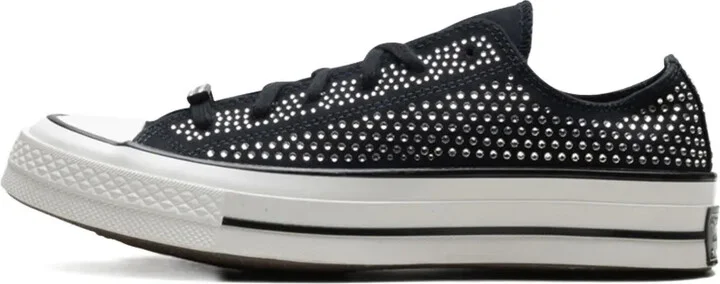 x Swarovski Chuck 70 "Black/Vintage White/Egret" sneakers - Image 5