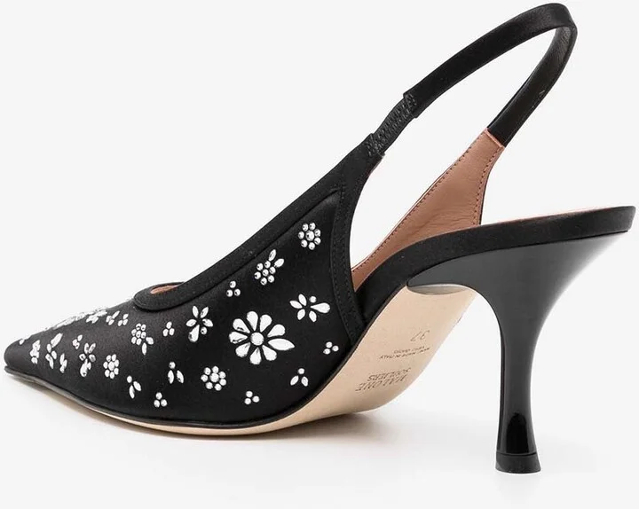 X Tabitha Simmons Cameron 70 Slingback Pumps - Image 2
