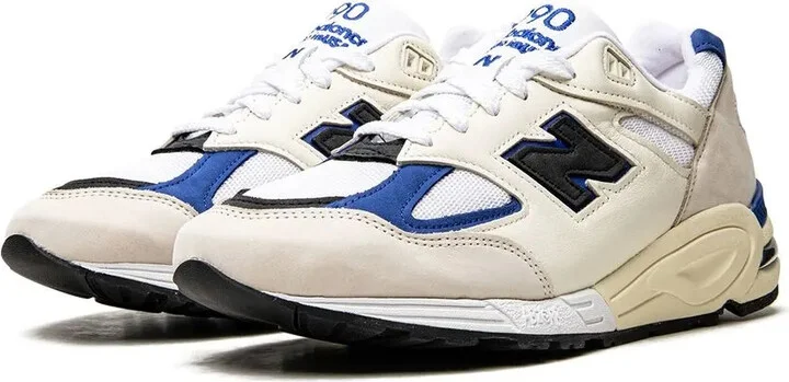 x Teddy Santis 990 V2 Made in USA “White/Blue” sneakers - Image 3