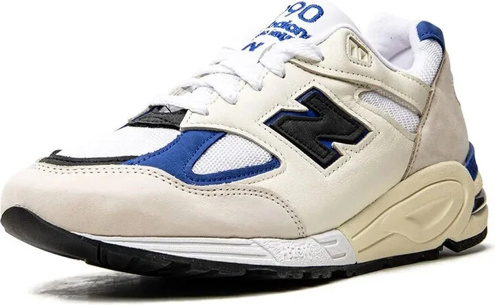 x Teddy Santis 990 V2 Made in USA “White/Blue” sneakers - Image 5