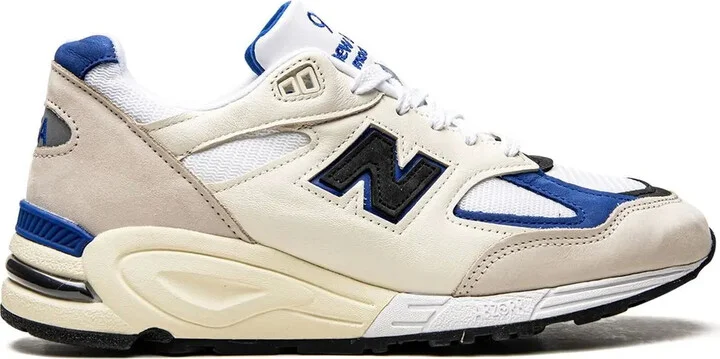 x Teddy Santis 990 V2 Made in USA “White/Blue” sneakers