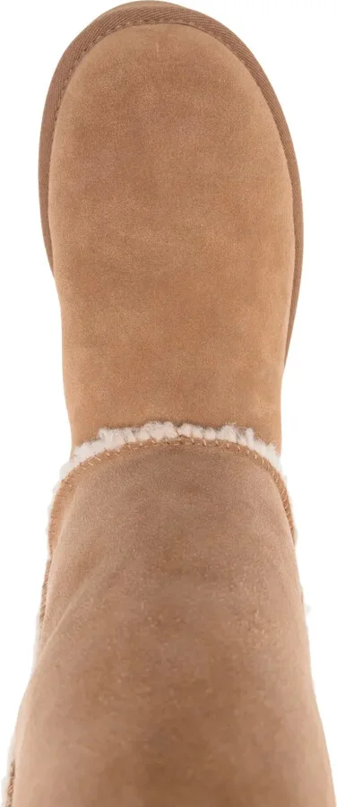 x Telfar logo-patch suede boots - Image 4