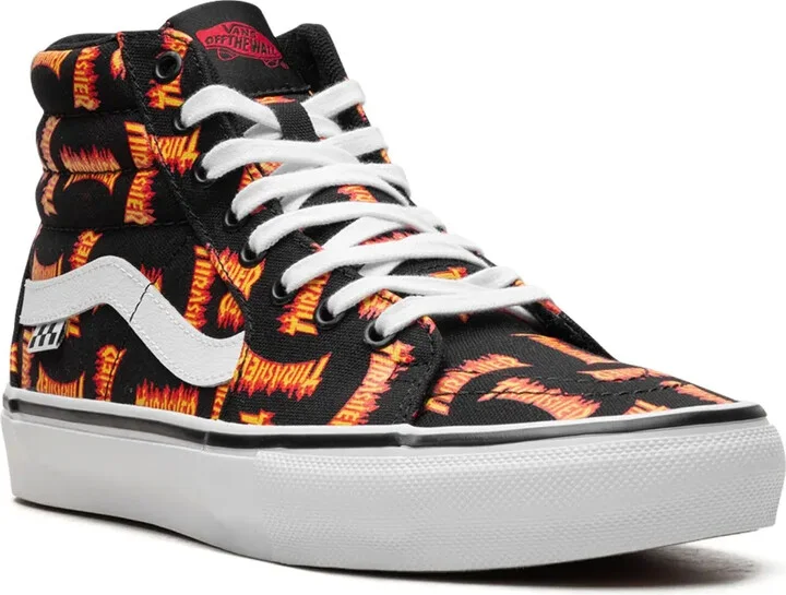 x Thrasher Sk8-Hi "Allover Thrasher Logo" sneakers - Image 2