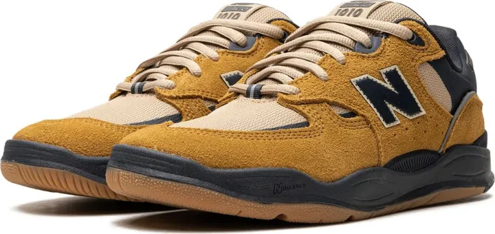 x Tiago Lemos Numeric "Light Brown/Navy Blue" sneakers - Image 4