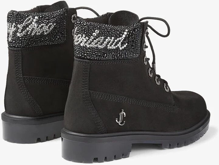 X Timberland 6 Inch Crystal Cuff Boots - Image 2