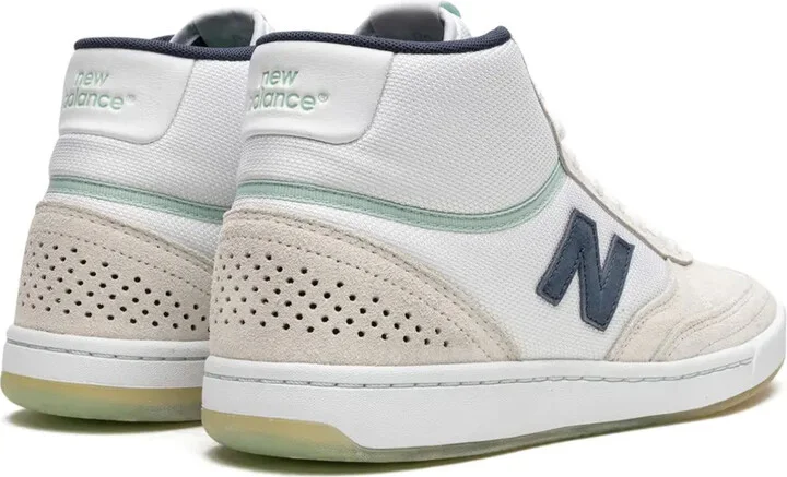 x Tom Knox Numeric 440 High "White Navy Teal" sneakers - Image 3