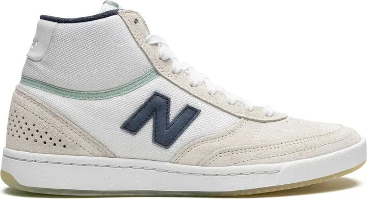 x Tom Knox Numeric 440 High "White Navy Teal" sneakers