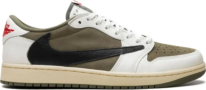 x Travis Scott Air Jordan 1 Low OG "Medium Olive" sneakers