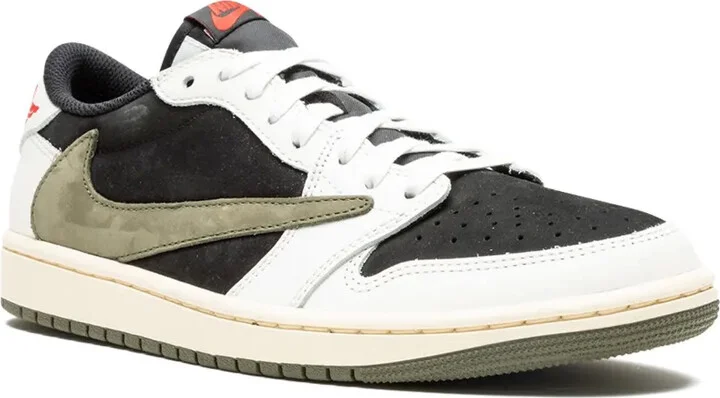 x Travis Scott Air Jordan 1 Low OG "Olive" sneakers - Image 2