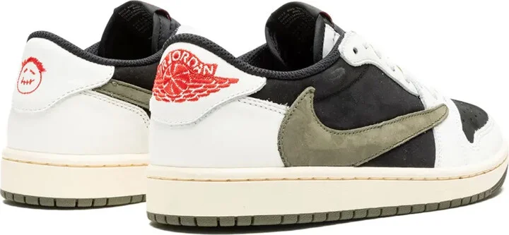 x Travis Scott Air Jordan 1 Low OG "Olive" sneakers - Image 3