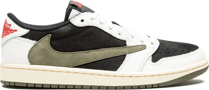 x Travis Scott Air Jordan 1 Low OG "Olive" sneakers