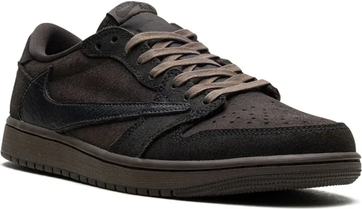 x Travis Scott Air Jordan 1 Low OG "Velvet Brown/Dark Mocha" sneakers - Image 2