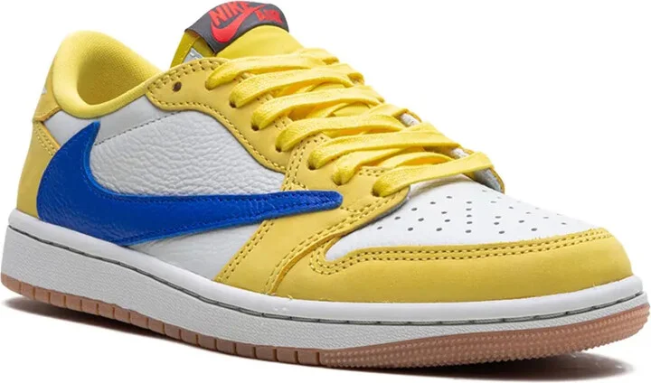 x Travis Scott Air Jordan 1 Retro Low "Canary" sneakers - Image 2
