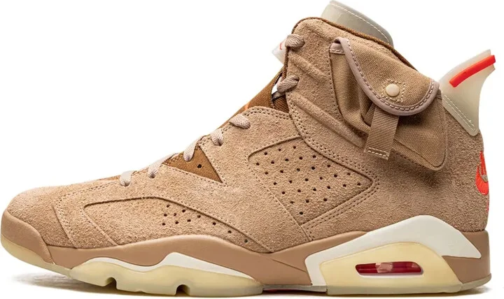 x Travis Scott Air Jordan 6 Retro SP "British Khaki Promo Sample" sneakers - Image 5