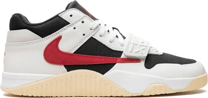 x Travis Scott Jordan Jumpman Jack "University Red" sneakers