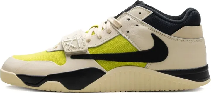 x Travis Scott Jumpman Jack TR "Muslin/Black/Bright Cactus" sneakers - Image 4