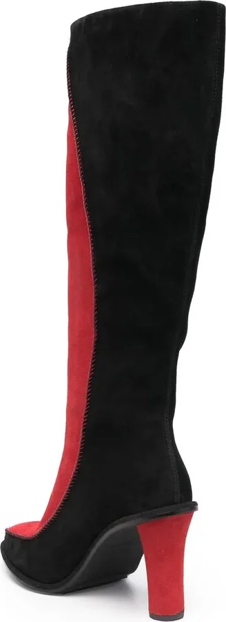 x Tschabalala Fatale two-tone boots - Image 3