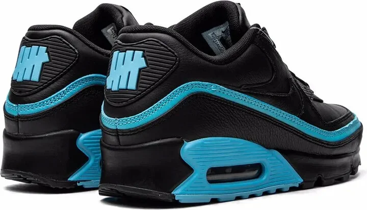 x Undefeated Air Max 90 "Black/Blue Fury" sneakers - Image 3