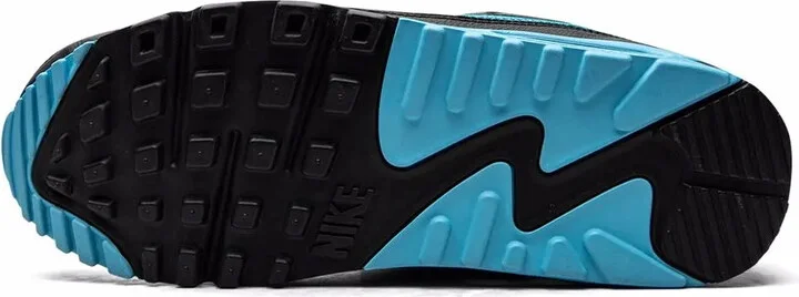 x Undefeated Air Max 90 "Black/Blue Fury" sneakers - Image 4