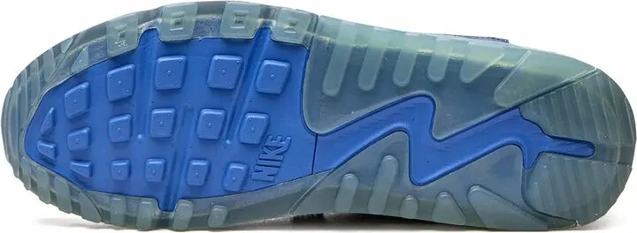 x Undefeated Air Max 90 "Pacific Blue" sneakers - Image 4