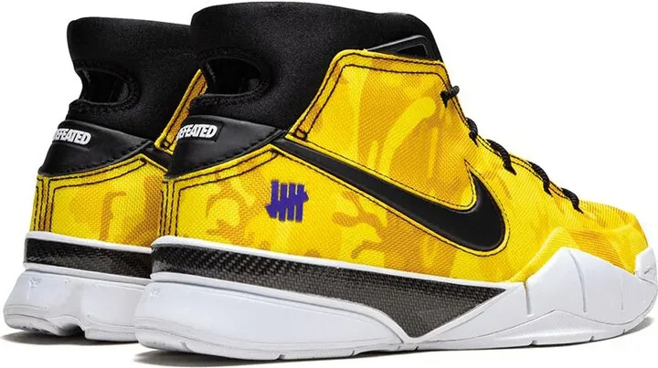 x Undefeated Kobe 1 Protro PE "LeBron PE/Yellow Camo" sneakers - Image 3