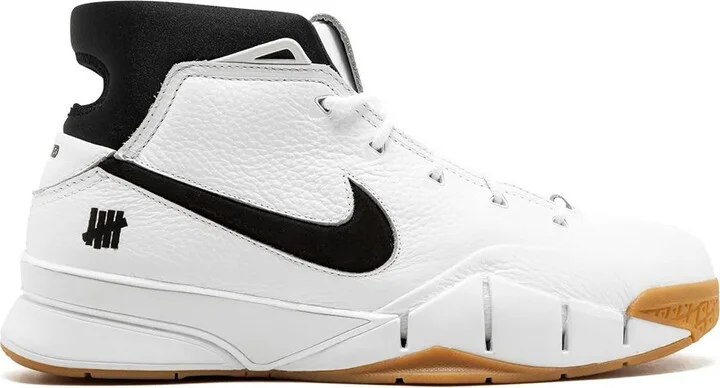 x Undefeated Kobe 1 Protro "White" sneakers