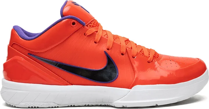 x Undefeated Kobe 4 Protro "Phoenix Suns" sneakers