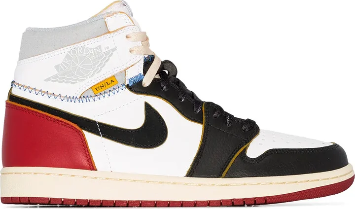 x Union Air Jordan 1 Retro High OG NRG "Black Toe" sneakers