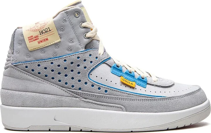 x Union Air Jordan 2 SP "Grey Fog" sneakers