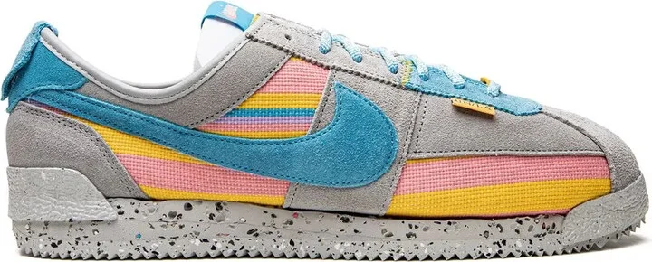 x Union Cortez "Grey/Blue" sneakers