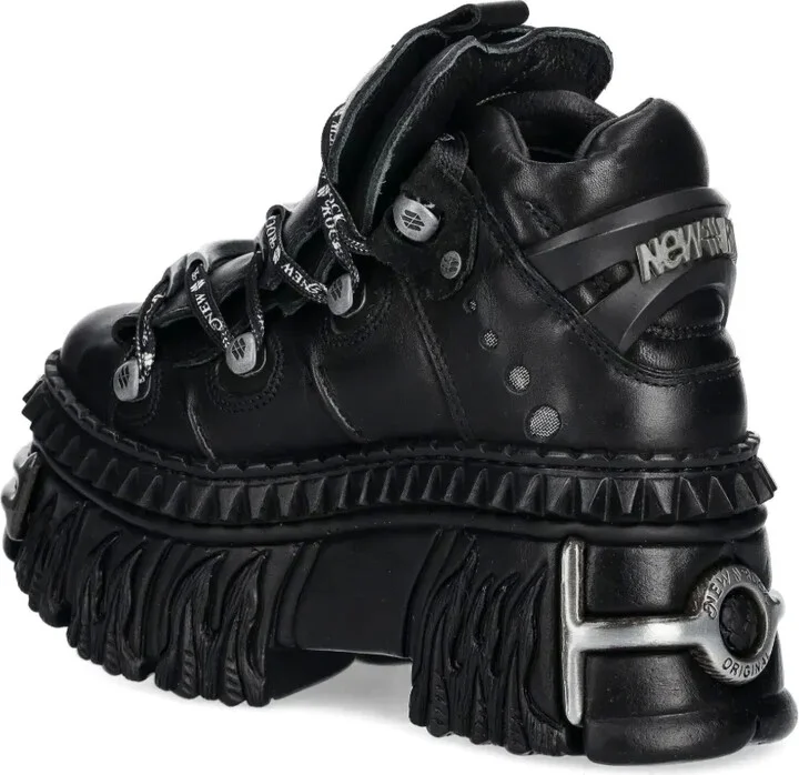 x Vetements flame-detailed platform sneakers - Image 3