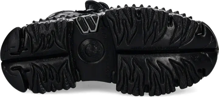 x Vetements flame-detailed platform sneakers - Image 5