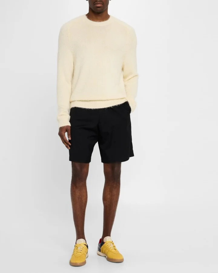 x Wales Bonner Men's Samba Suede and Croc-Effect Low-Top Sneakers - Image 2