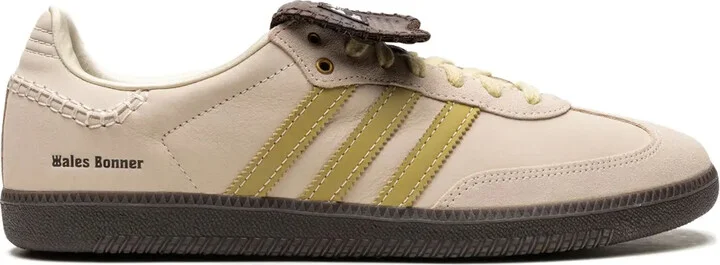 x Wales Bonner Samba "Cream/ Yellow" sneakers