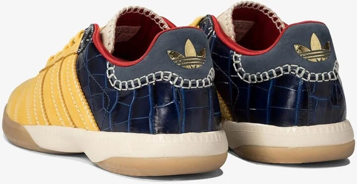 X Wales Bonner Samba Leather Sneakers - Image 3
