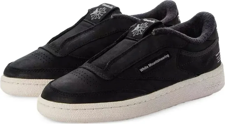 x White Mountaineering Club C 85 "Black/Chalk/Grey" sneakers - Image 2