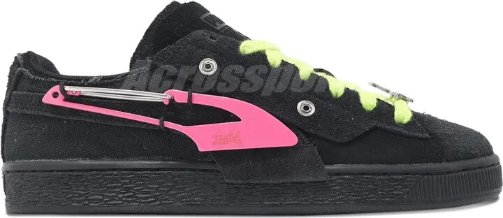 x X-Girl Suede "Black Ravish" sneakers