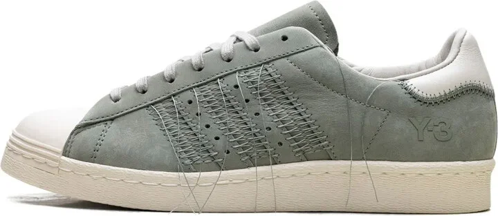x Y-3 Superstar "Silver Green/Off White/Light Brown" sneakers - Image 5