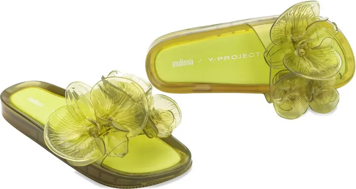 x Y/Project floral-embellished slides - Image 3