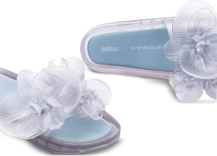 x Y/Project flower-embellished slide sandals - Image 3