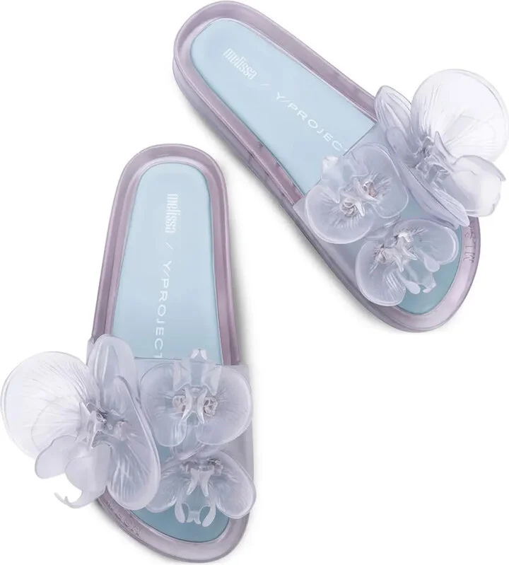 x Y/Project flower-embellished slide sandals - Image 4