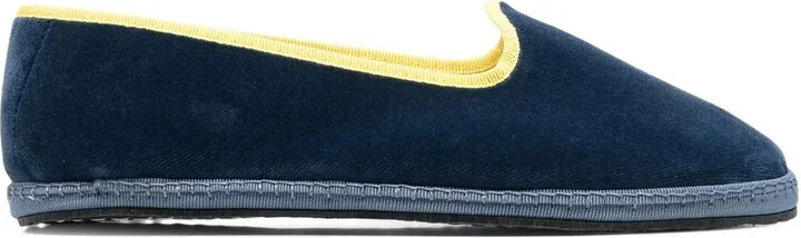 x YOLO Seaside velvet slippers