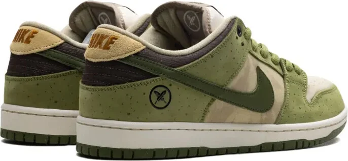 x Yuto Horigome Dunk Low "Asparagus/Legion Green/Light Khaki/Dark Loden/Sesame/Burnt Sienna" sneakers - Image 3