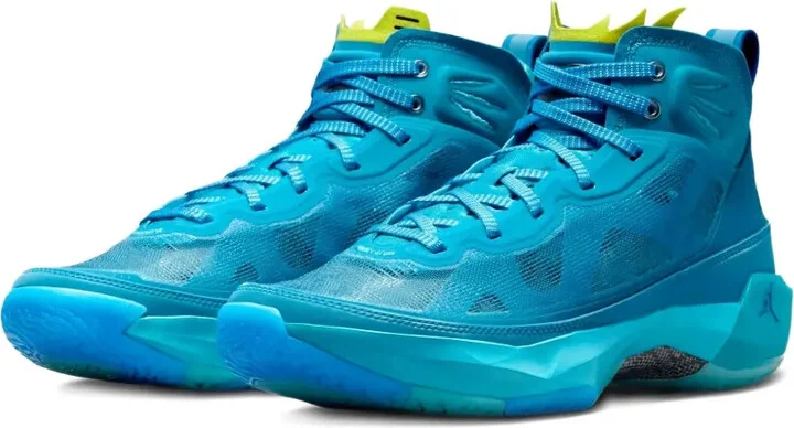 x Zion Williamson x Naruto Air Jordan 37 "400 Laser Blue" sneakers - Image 2