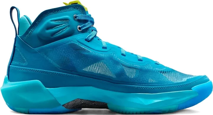 x Zion Williamson x Naruto Air Jordan 37 "400 Laser Blue" sneakers