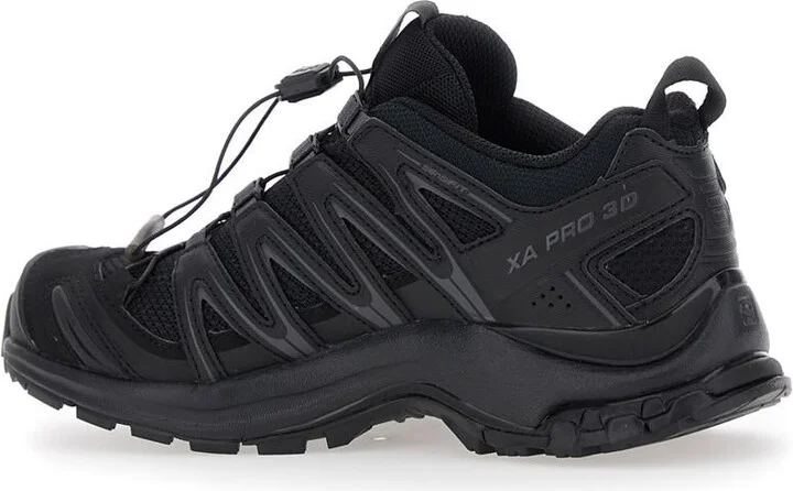 'Xa Pro 3D' Black Sneakers With Logo Patch On The Side And Panelled Design In Tech Fabric Unisex - Image 3