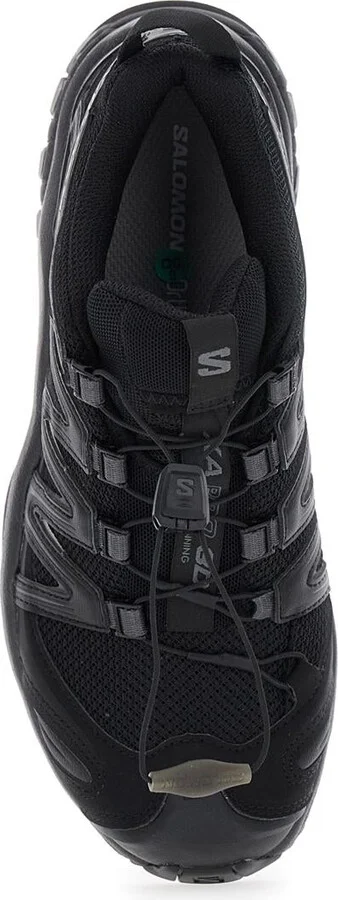'Xa Pro 3D' Black Sneakers With Logo Patch On The Side And Panelled Design In Tech Fabric Unisex - Image 4